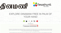 Desktop Screenshot of dinamani.newshunt.com