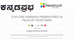 Desktop Screenshot of kannadaprabha.newshunt.com